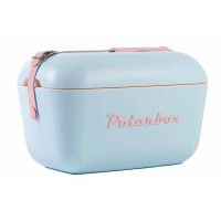 Polarbox koelbox sky blue-baby rose 20l