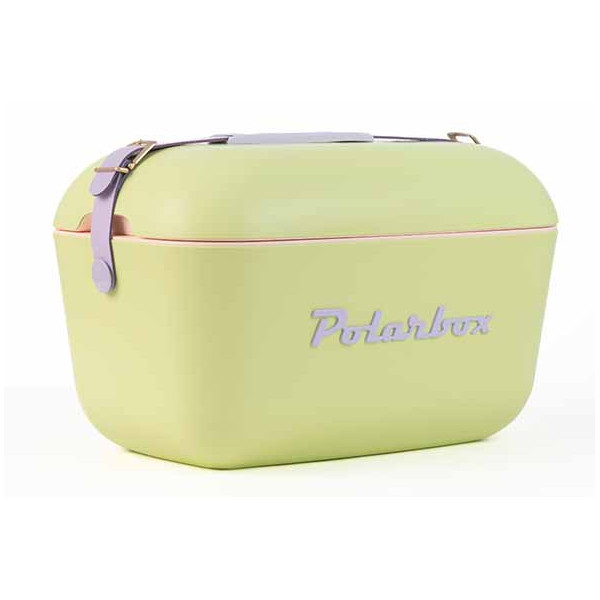 Polarbox koelbox lime-lilac 20l
