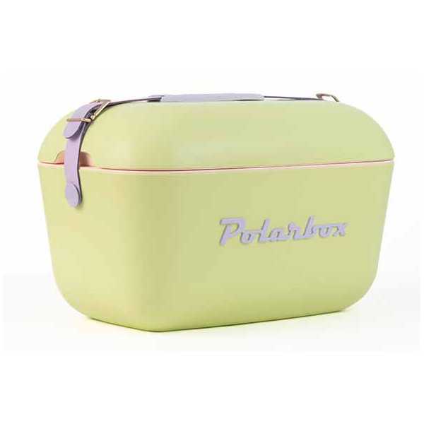 Polarbox koelbox lime-lilac 20l
