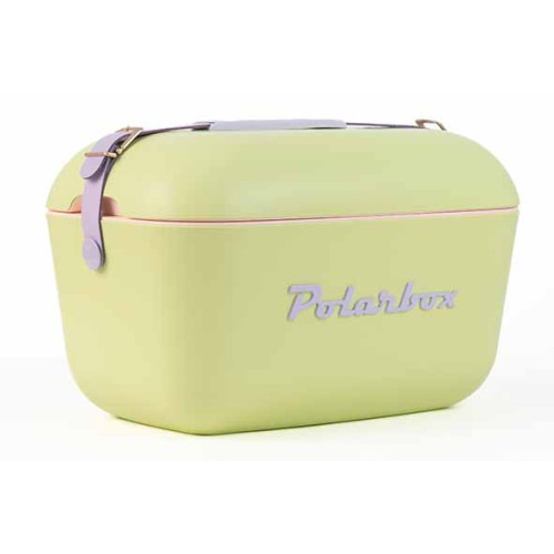 Polarbox koelbox lime-lilac 20l