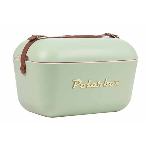 Polarbox koelbox olive green-gold 20l