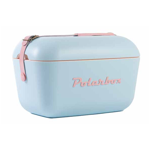 Polarbox koelbox sky blue-baby rose 12l