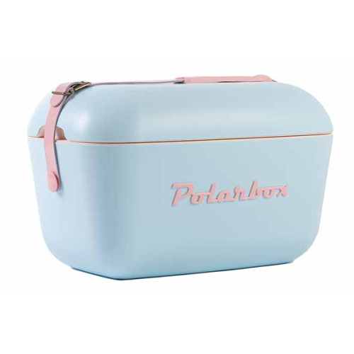 Polarbox koelbox sky blue-baby rose 12l