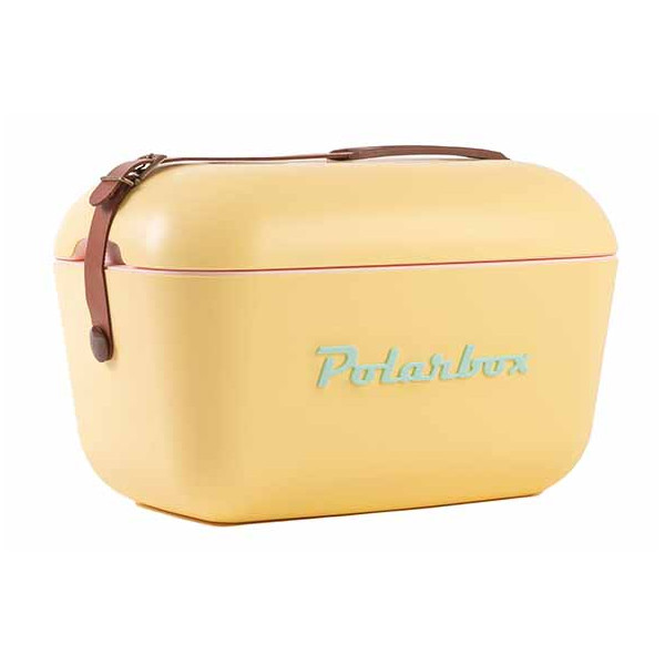 Polarbox koelbox geel-cyaan 12l