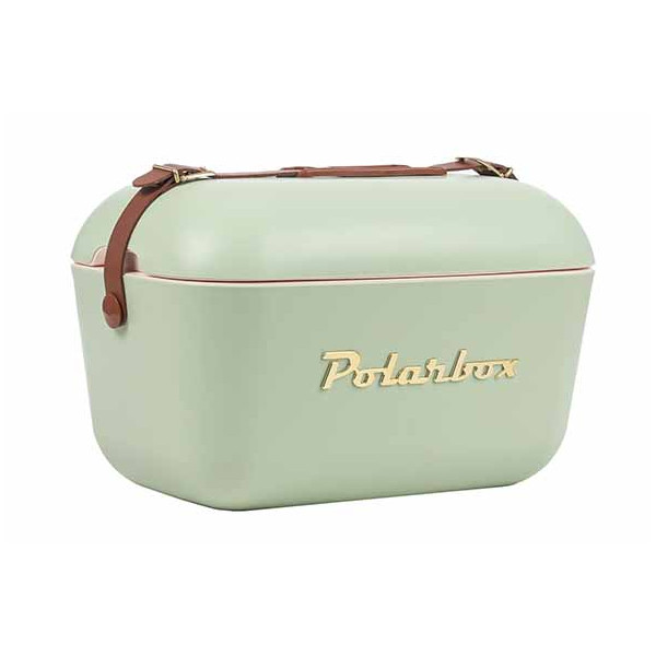 Polarbox koelbox olive green-gold 12l