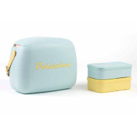 Polarbox coolerbag 6l sky blue incl. 2x lunchbox