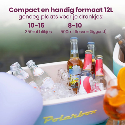 Polarbox koelbox 12 L compact & handig formaat