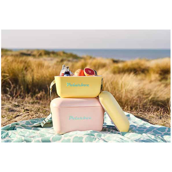 Polarbox koelbox lime-lilac 12l 2