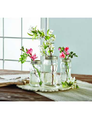 Ball | Mason Jar Elite SPIRAL 16 oz / 475 ml Regular Mouth (4 pack)