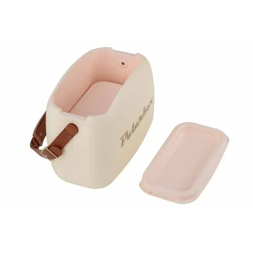 Polarbox coolerbag 6l cream gold incl. 2x lunchbox
