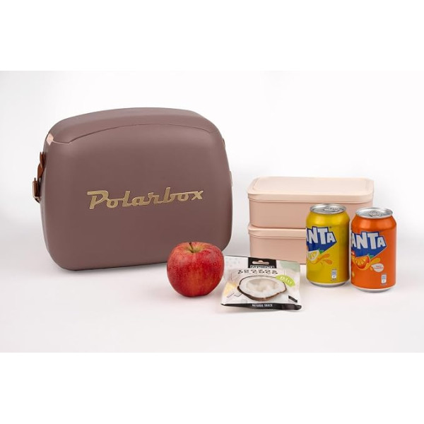 Polarbox coolerbag 6l mauve gold incl. 2x lunchbox 2
