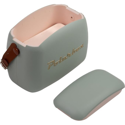Polarbox coolerbag 6l matcha gold incl. 2x lunchbox