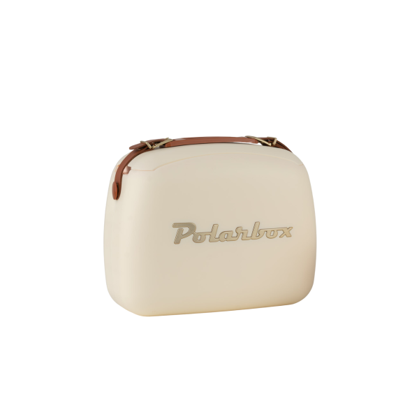 Polarbox coolerbag 6l cream gold incl. 2x lunchbox
