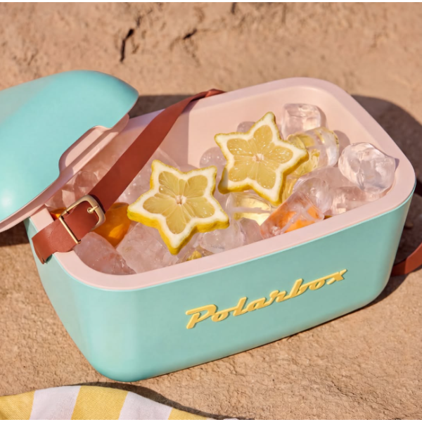 Polarbox coolerbag 6l sky blue incl. 2x lunchbox