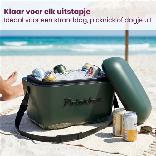 Polarbox koelbox green forest-black 20l