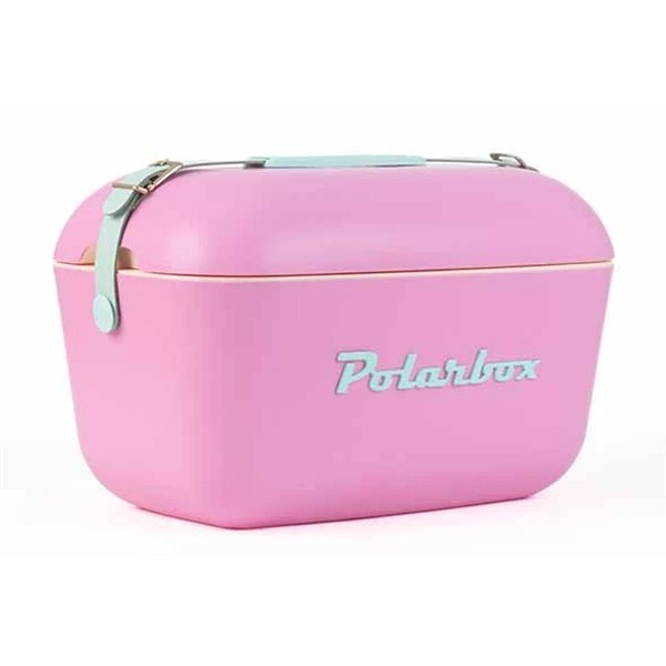 Polarbox koelbox bubblegum-cyaan 12l 