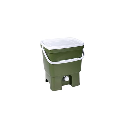Skaza Bokashi Organko composteerder – 16 L – Olijfgroen