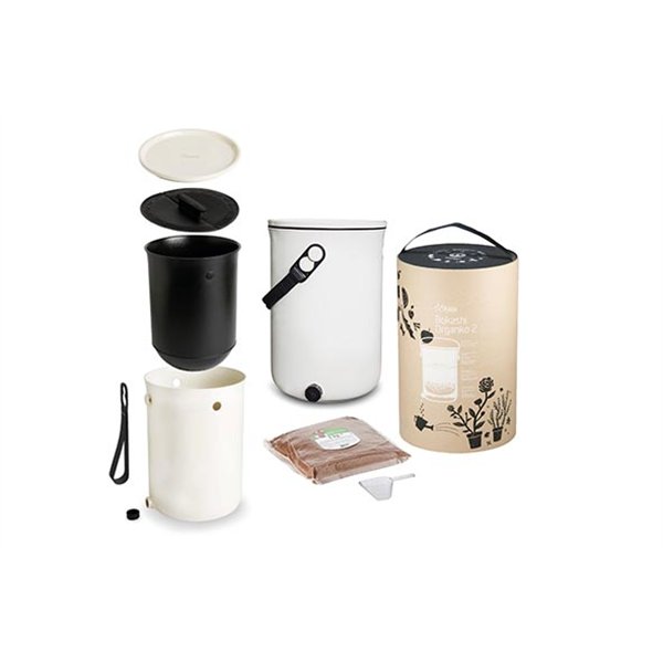 Skaza Organko 2 9,6 L Wit | Bokashi