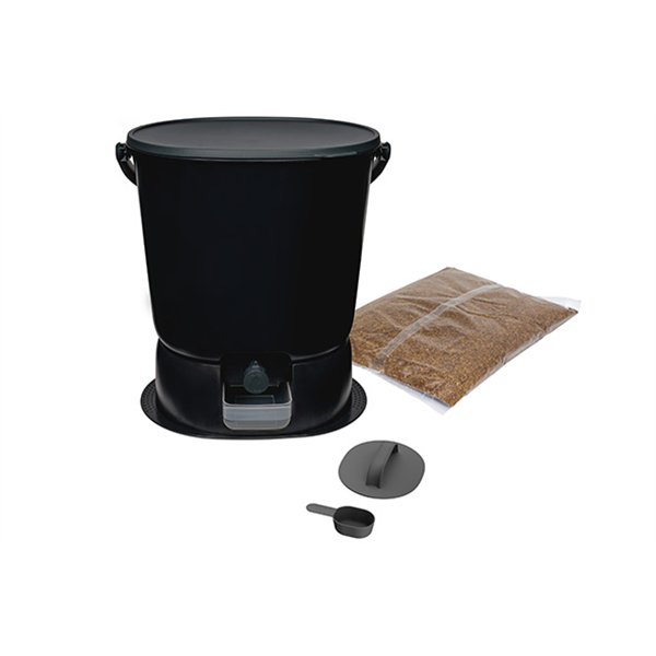 Skaza Organko Essential 15,3 L Zwart/Grijs