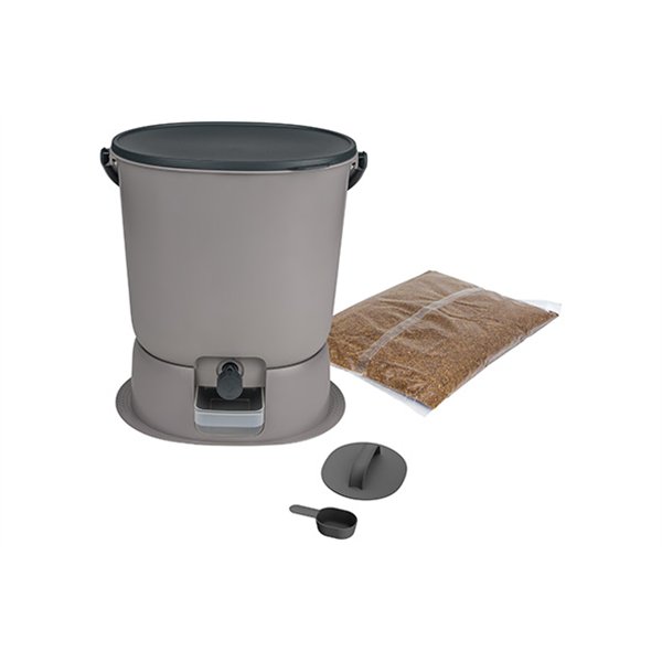 Skaza Organko Essential 15,3 L Lichtgrijs/Grijs