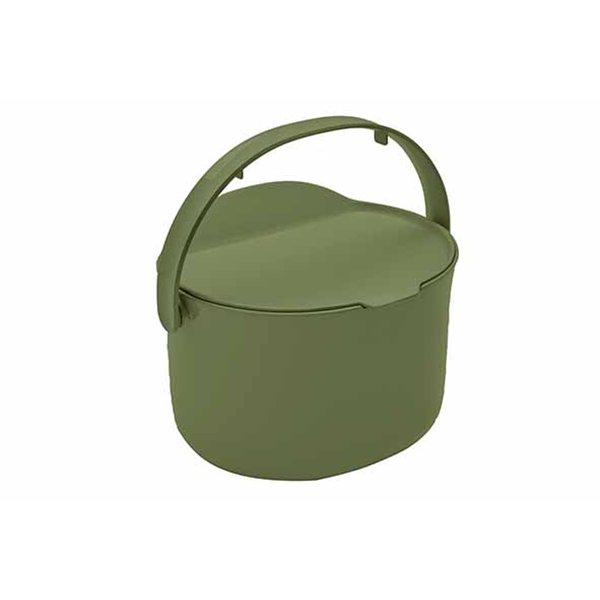 Skaza Organko Daily 3,3 L Olijfgroen | Bioafvalbak