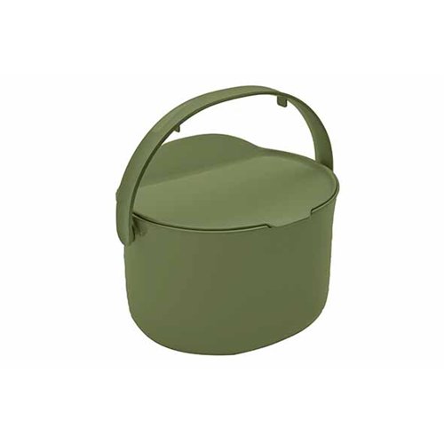 Skaza Organko Daily 3,3 L Olijfgroen | Bioafvalbak
