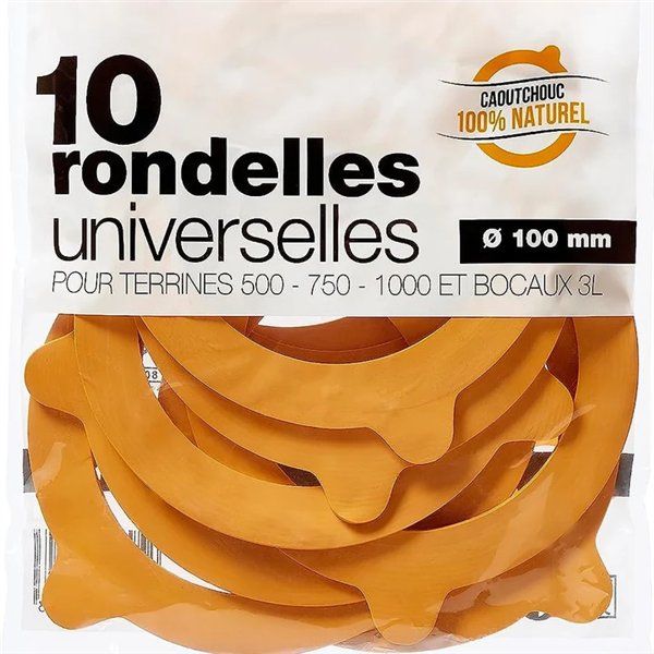 Le Parfait Super inmaakringen d100mm set10 82x105x2,5mm