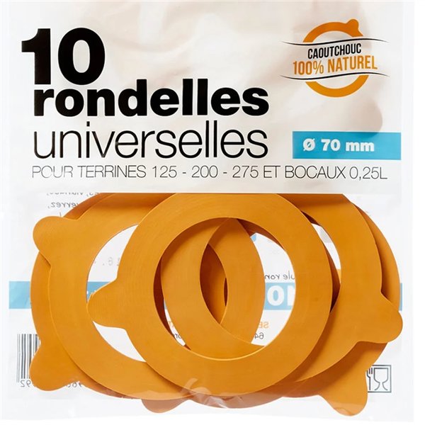 Le Parfait Super inmaakringen d70mm set10 57x80x2,5mm