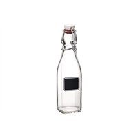 Bormioli Rocco Swing fles 250 ml met beugelsluiting & krijtvlak