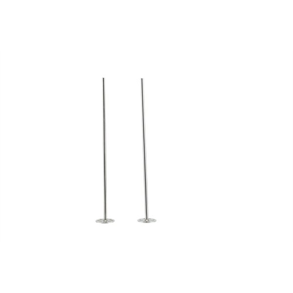 Cosy & Trendy RVS rietje-stampers 21 cm – set van 2