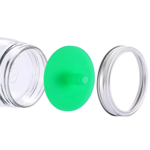 Mason Jar Fermentatiedeksels WIDE Mouth (4 stuks)