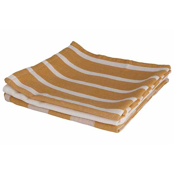 Stoff Keukenhanddoek Amber Gold - Set van 3