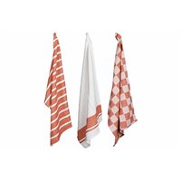 Stoff Keukenhanddoek Rust - Set van 3
