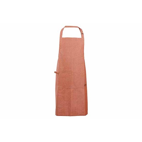 Stoff Keukenschort Rust