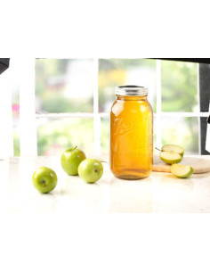 Ball | Mason Jar Wide Mouth Half Gallon jar 64 oz / 1960 ml (1 stuks) 2