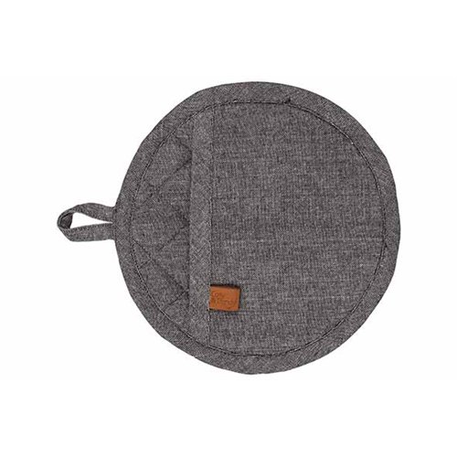 Stoff Pannenlap Black Chambray