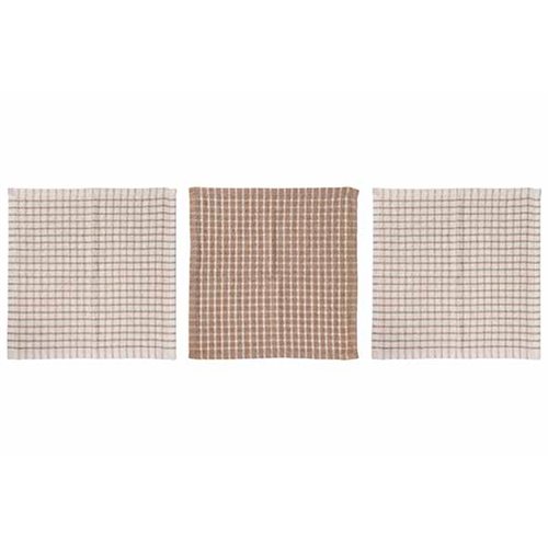 Stoff Vaatdoek Sand - Set van 3