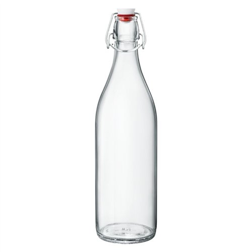 Bormioli Rocco Giara glazen fles met beugelsluiting – 1 L