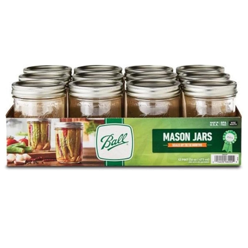 Ball Mason Jar Wide 490 ml (12 pack)