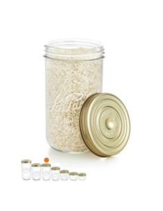 Le Parfait | Familia Wiss Terrines weckpot 1 L Ø 100 mm (6 stuks) 2