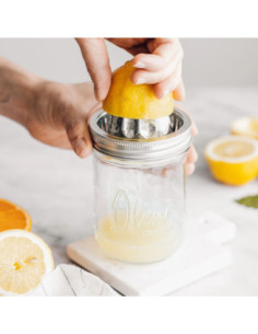 Mason Jar Juicer RVS Ø 86 mm