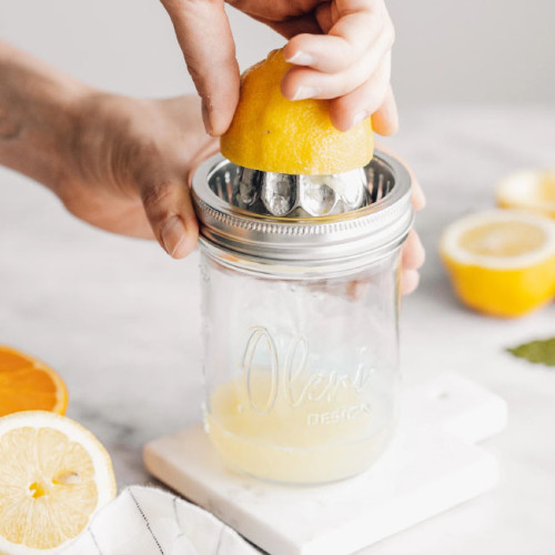 Mason Jar Juicer RVS Ø 86 mm