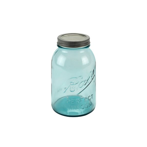 Ball | Mason Jar Collector's Edition Regular Mouth 32 oz Aqua Vintage (4 stuks)