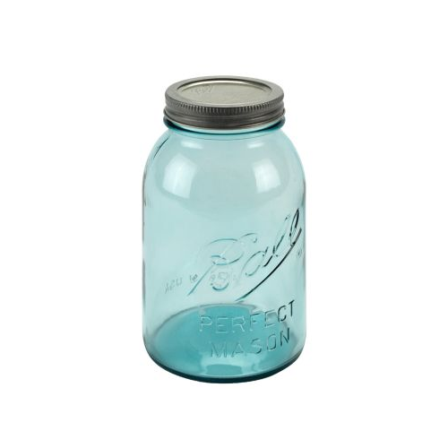 Ball | Mason Jar Collector's Edition Regular Mouth 32 oz Aqua Vintage (4 stuks)