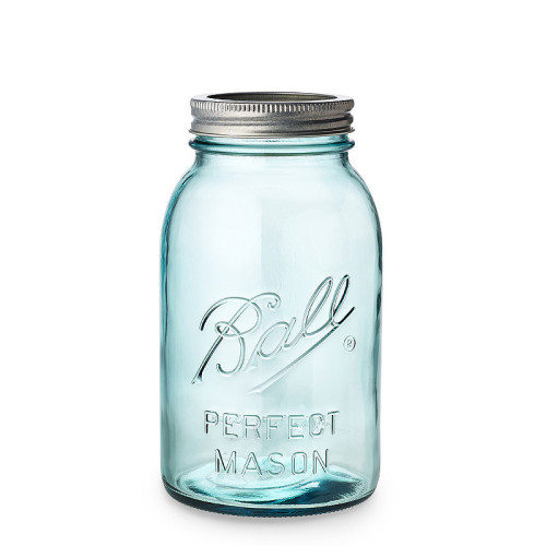 Ball | Mason Jar Collector's Edition Regular Mouth 32 oz Aqua Vintage (4 stuks)
