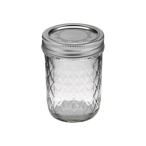 Ball | Mason Jar Regular Quilted Crystal 8 oz / 240 ml (6 stuks)