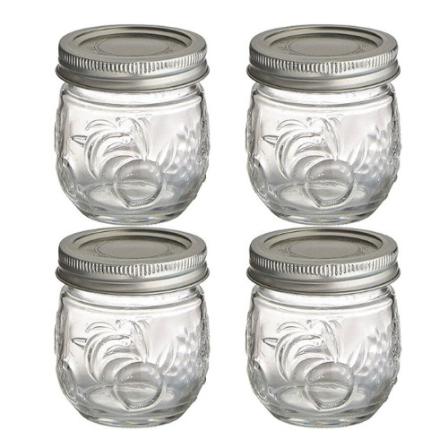 Ball | Mason Elite Jam Jar 8 oz / 240 ml Regular Mouth (4 stuks)