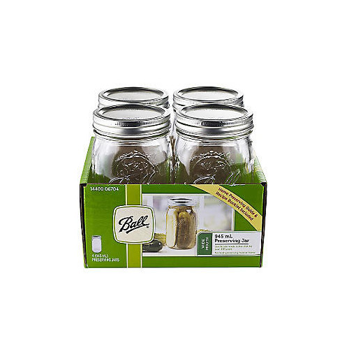 Ball | Mason Jar Wide Mouth 32 oz / 945 ml (6 pack)