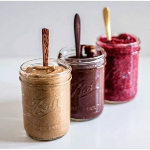Ball | Mason Jars Wide Mouth Pint 16 oz / 475 ml (1 stuks) - foto: Addicted to Dates