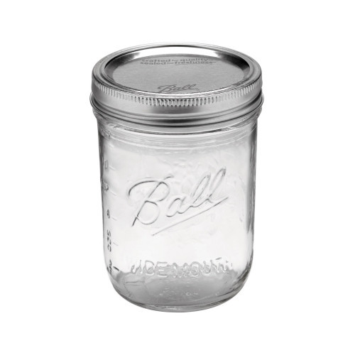 Ball | Mason Jars Wide Mouth Pint 16 oz / 475 ml (1 stuks)